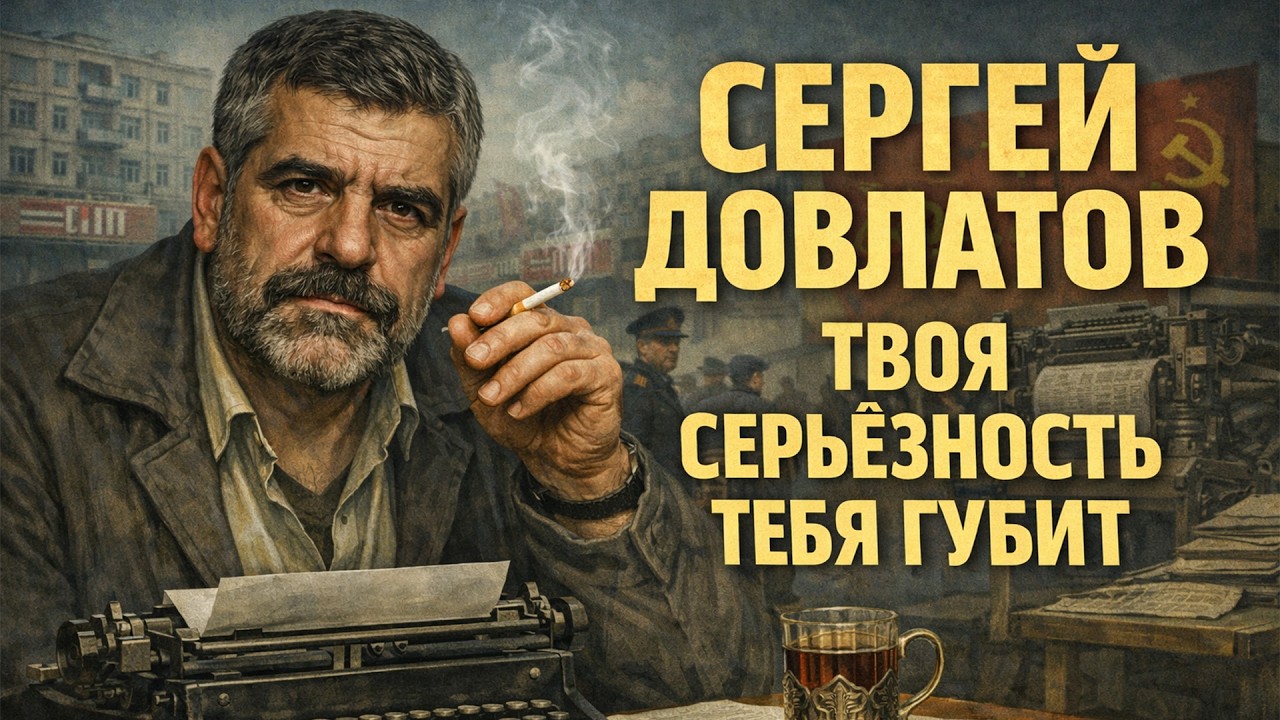СЕРГЕЙ ДОВЛАТОВ: Жизнь — это АБСУРД, в котором нужно выжить! Твоя серьезность тебя ГУБИТ!