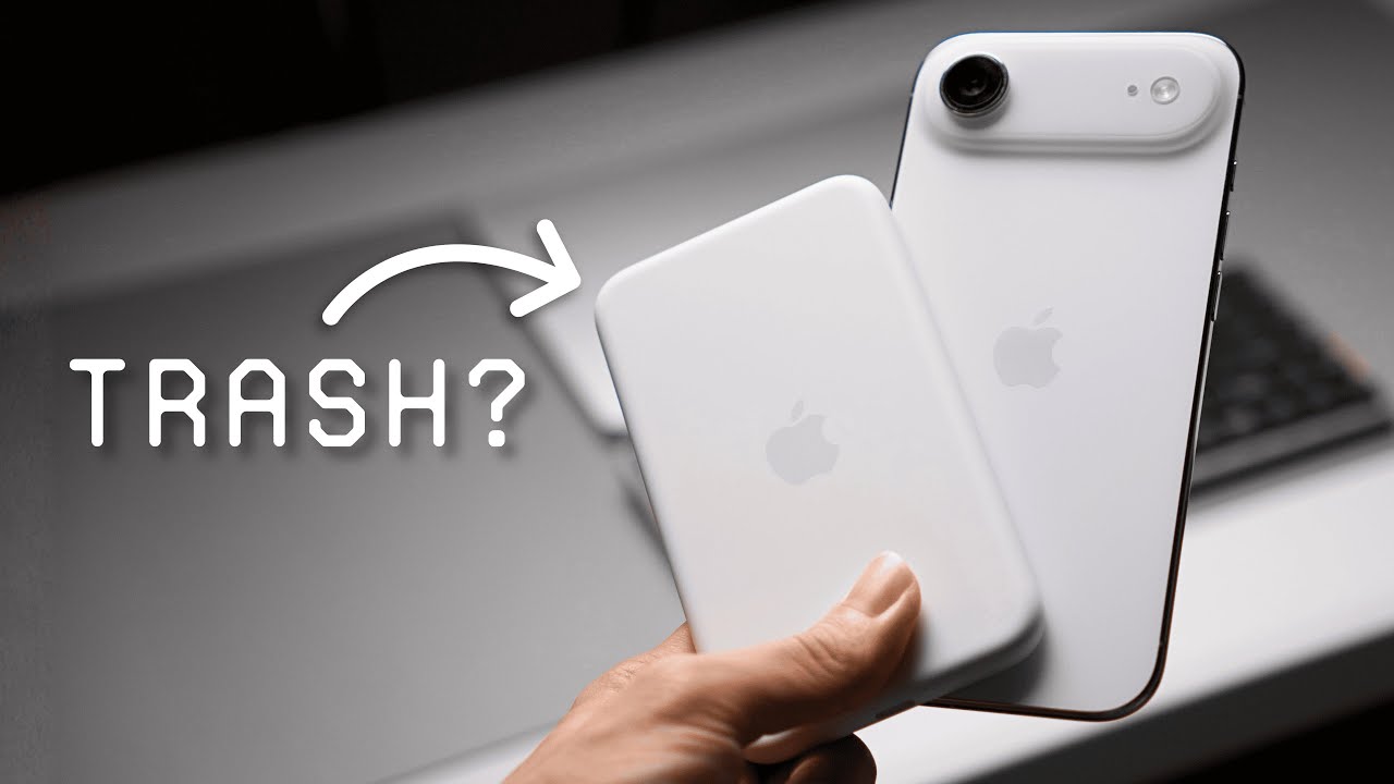 Не то, что вы думаете — обзор аккумулятора MagSafe (для iPhone Air)
