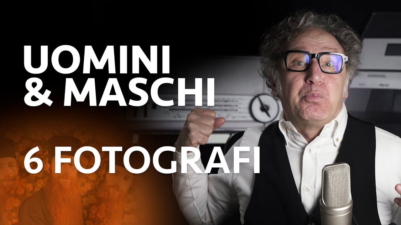 Uomini maschi e fotografia