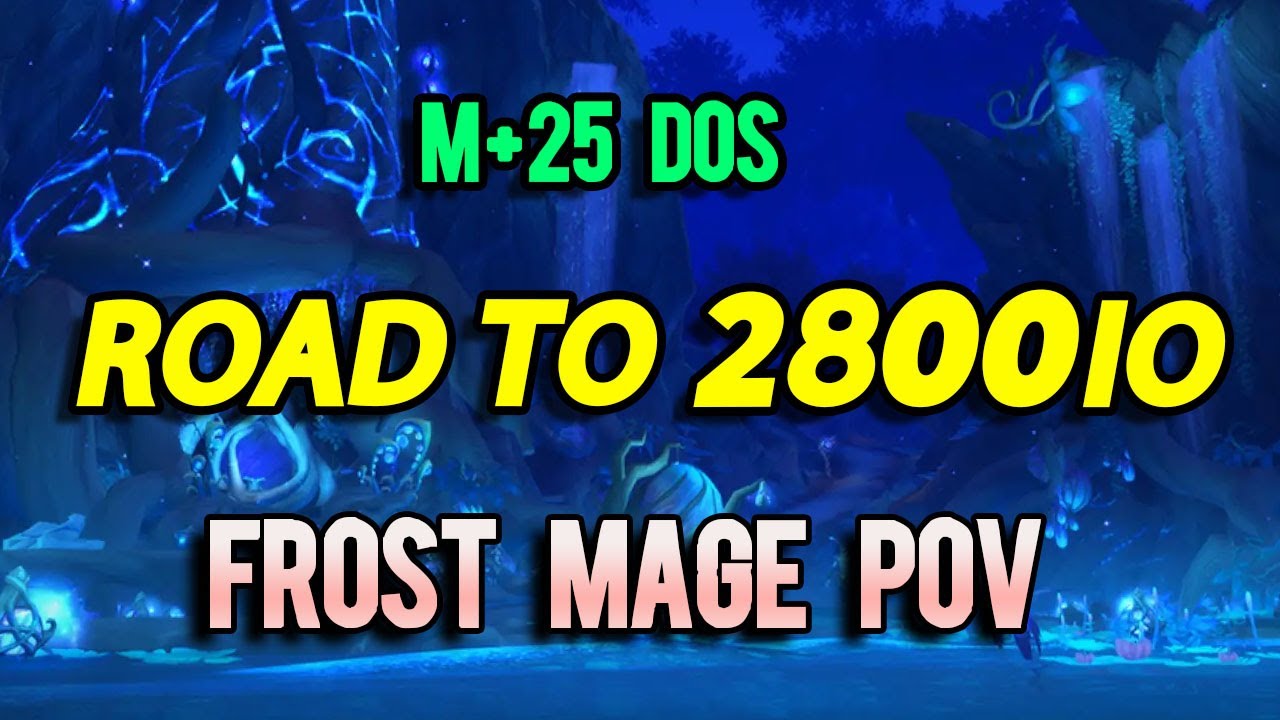 9.1.5 M+ 25 DOS NIGHTFAE FROST DPS POV MYTHIC PLUS