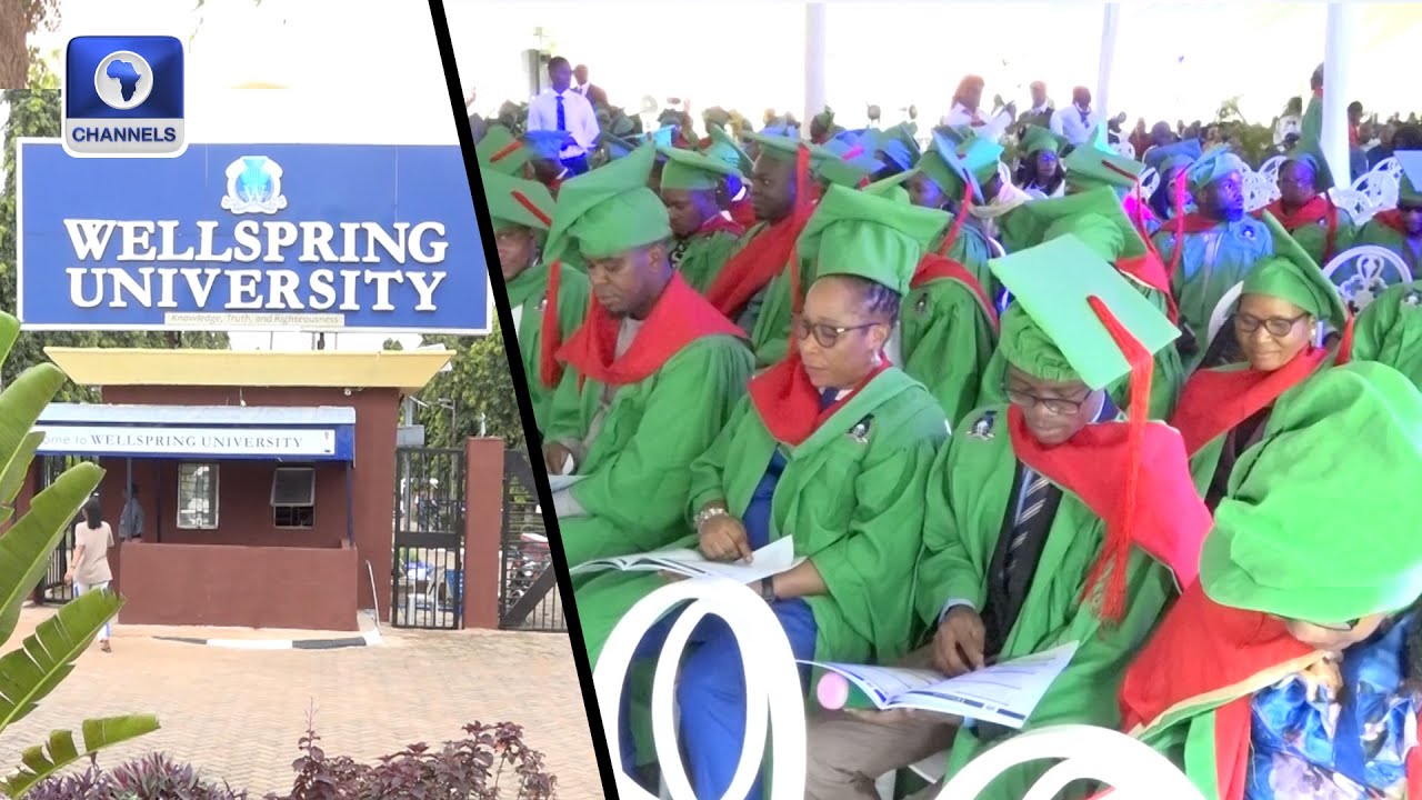 Wellspring University Convocation: 14 Get 1st Class, School Awards John Momoh Honorary Degree