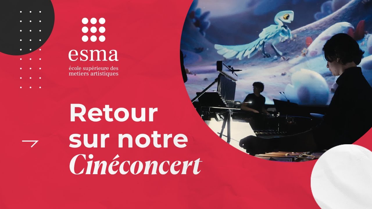 Ciné-Concert 2024 : l'ESMA, le MAAV et le Conservatoire de Lyon font naître la magie