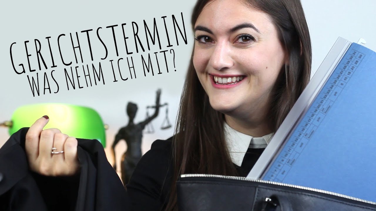 What's in my Bag?👜 | *Anwalt Edition 👩&zwj;💼