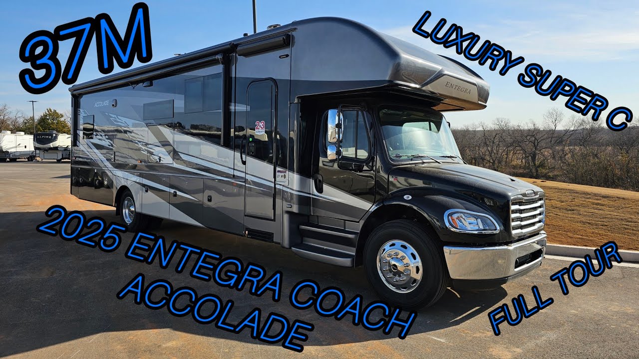 2025 ENTEGRA ACCOLADE 37M Full In Depth Tour | Luxury Super C RV Features You Have to See!