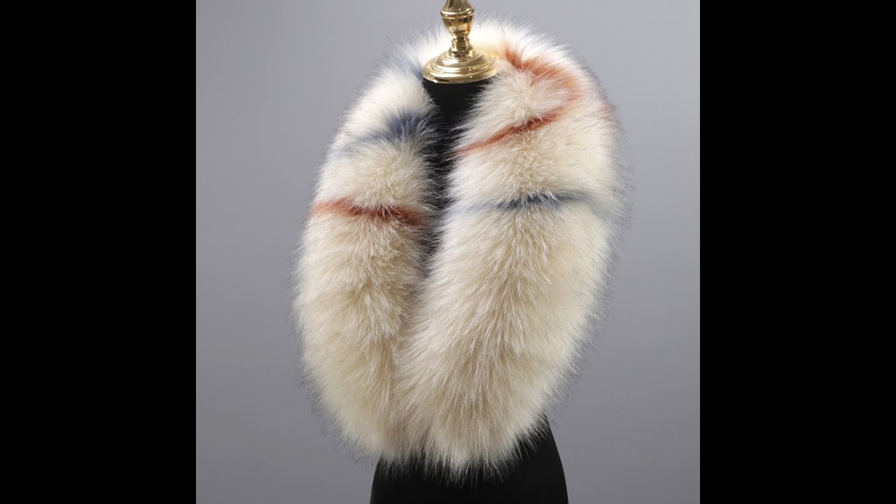 Big Plush Faux Fur Collar