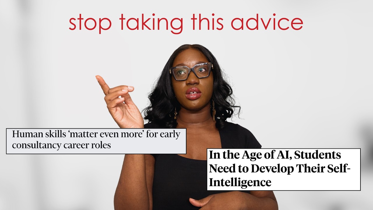 The career advice nobody actually explains properly
