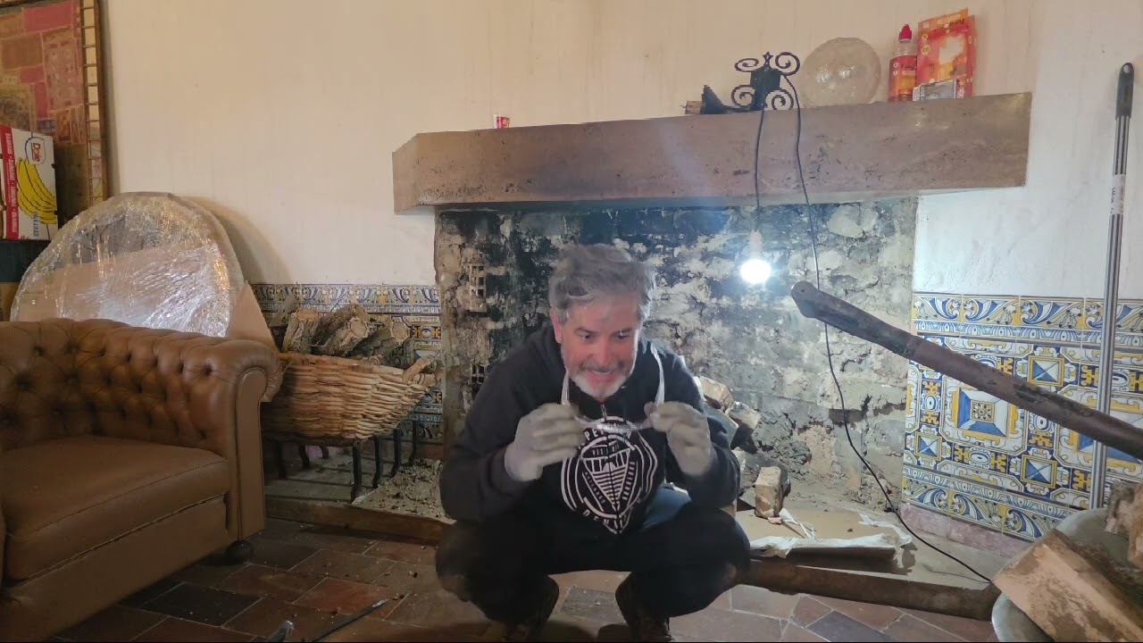 Vídeo 25# Churrasqueira (vídeoV) . Tem patos na piscina 