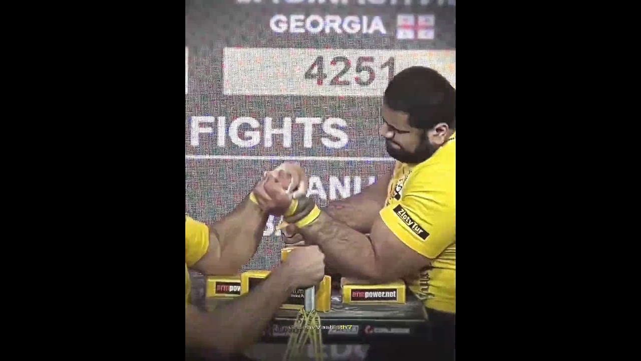 Levan and Vitaly's crazy left hand match 🦾🥶 