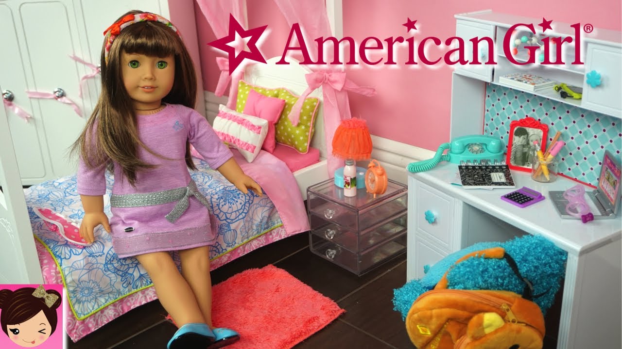 American Girl Doll Bedroom Decor & Our Generation Accesories Haul for 18 inch Dolls