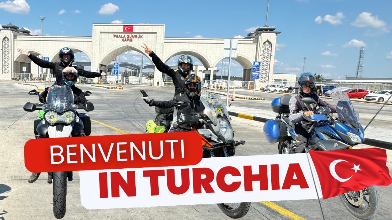 Problemi in dogana ma finalmente in TURCHIA!