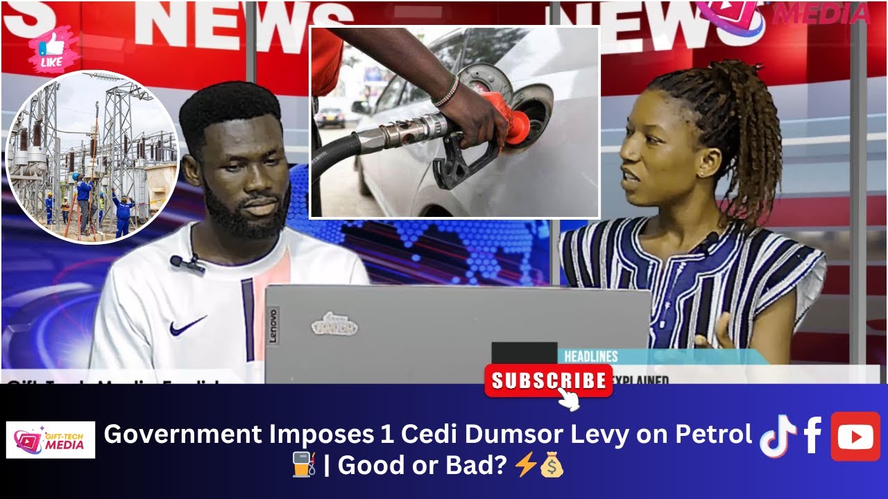 Government Imposes 1 Cedi Dumsor Levy on Petrol ⛽ | Good or Bad? ⚡💰