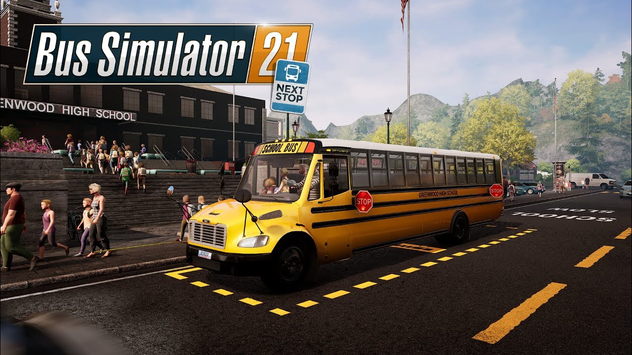Bus Simulator 21 Next Stop School Bus Extension - Grinding Through The Missions