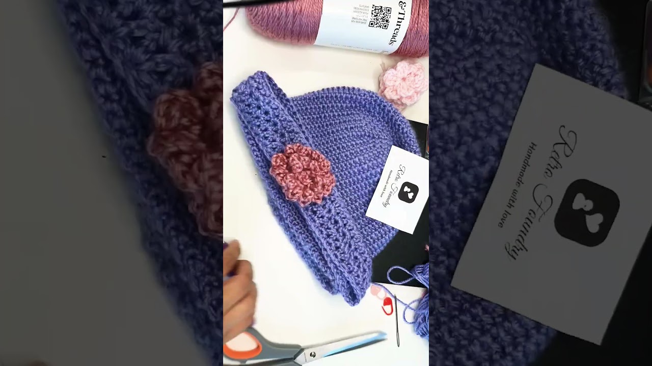 Crochet Chemo Cap #crochet #chemo #cap #crochettutorial