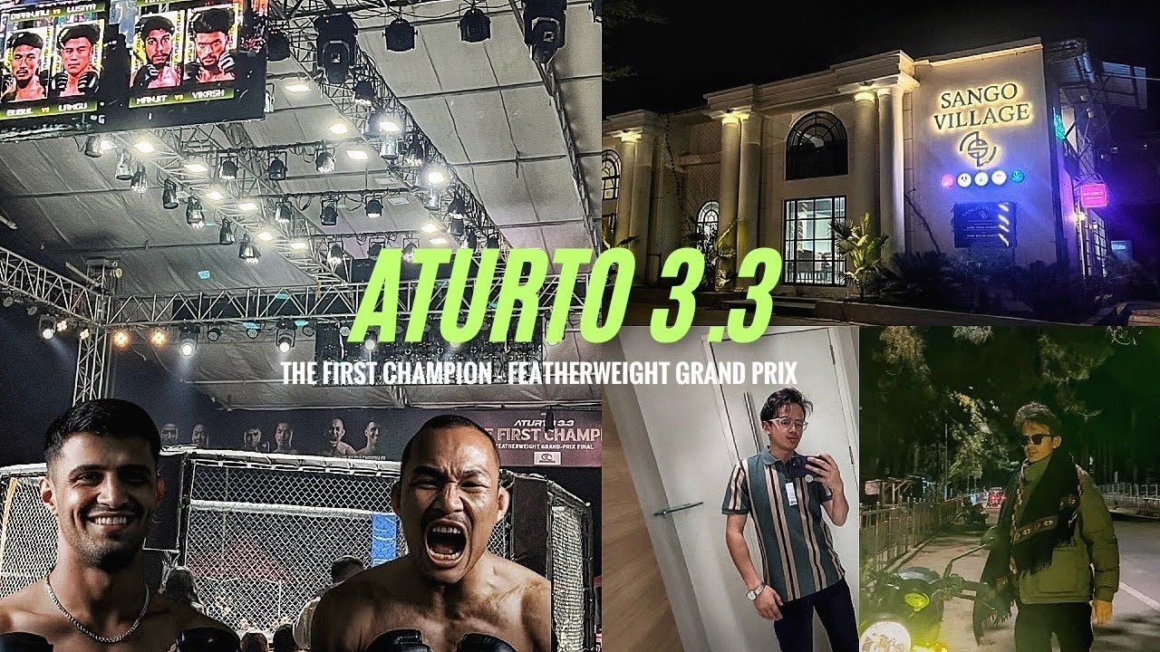 ATURTO 3.3- Первая битва чемпионов 🥊: Кон Джарбин против Нилеша Чаудхари | Деревня Санго, Итанагар