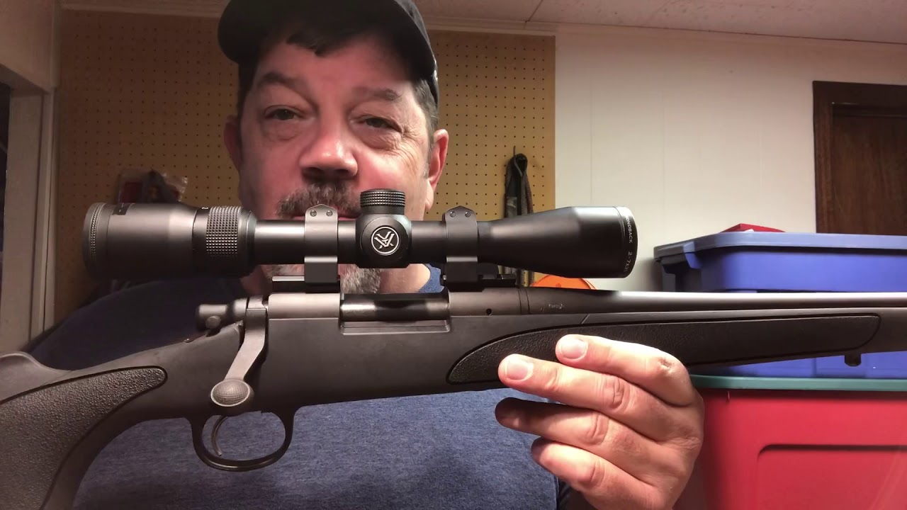 Remington 700 ADL: scope install and zeroing