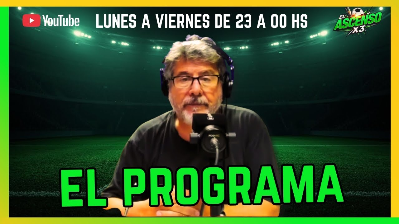 🔴 EL ASCENSO X 3 en VIVO |  El Programa  |  Jueves 27-11