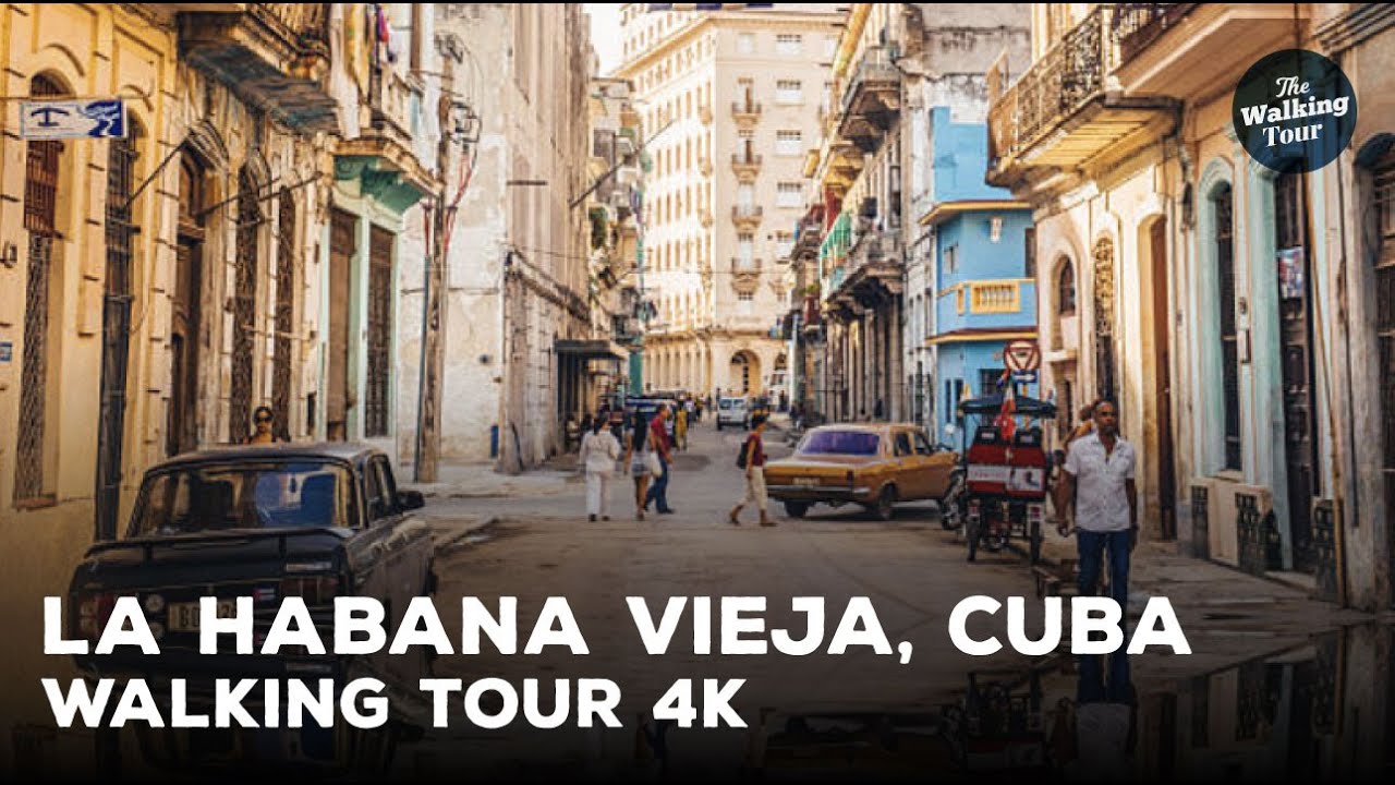Walking Tour 4K | La Habana Vieja , Cuba | Historia, Cultura y Encanto