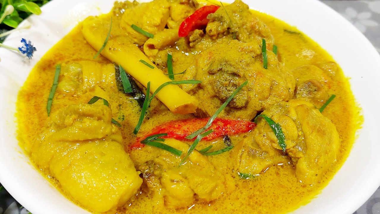 Ayam Masak Lemak Cili Padi Pekat Dan Sedap👌, Wajib Cuba!! | Spicy,  Tasty Chicken With Coconut Milk