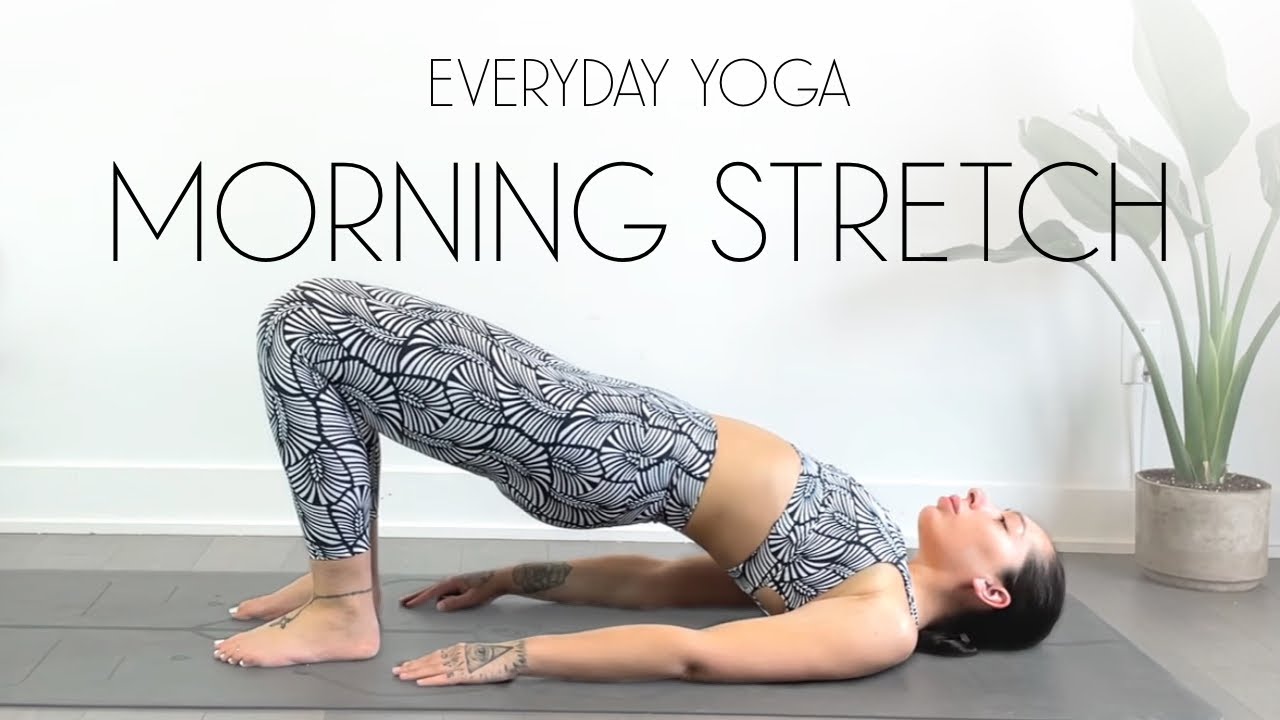 10 Min Everyday Morning Yoga Stretch | 30 Day Yoga Challenge 2022 | DAY 1