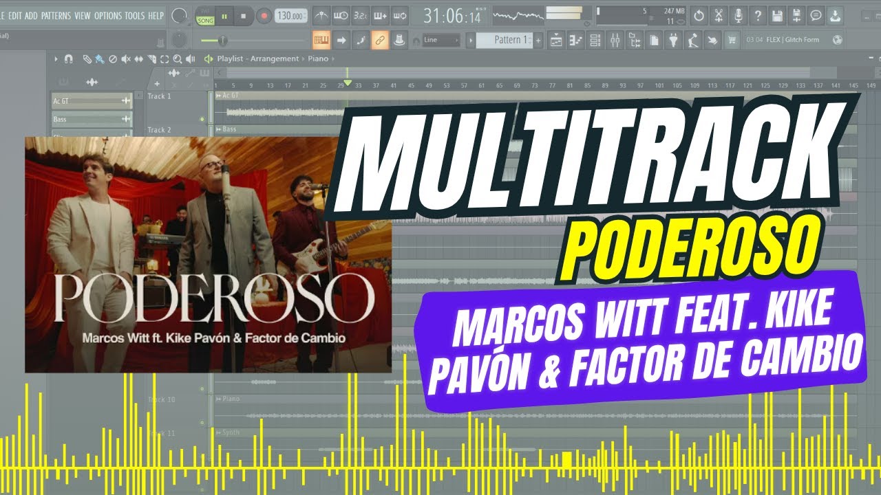 Multitracks | Poderoso - Marcos Witt Feat. Kike Pavón y Factor de Cambio