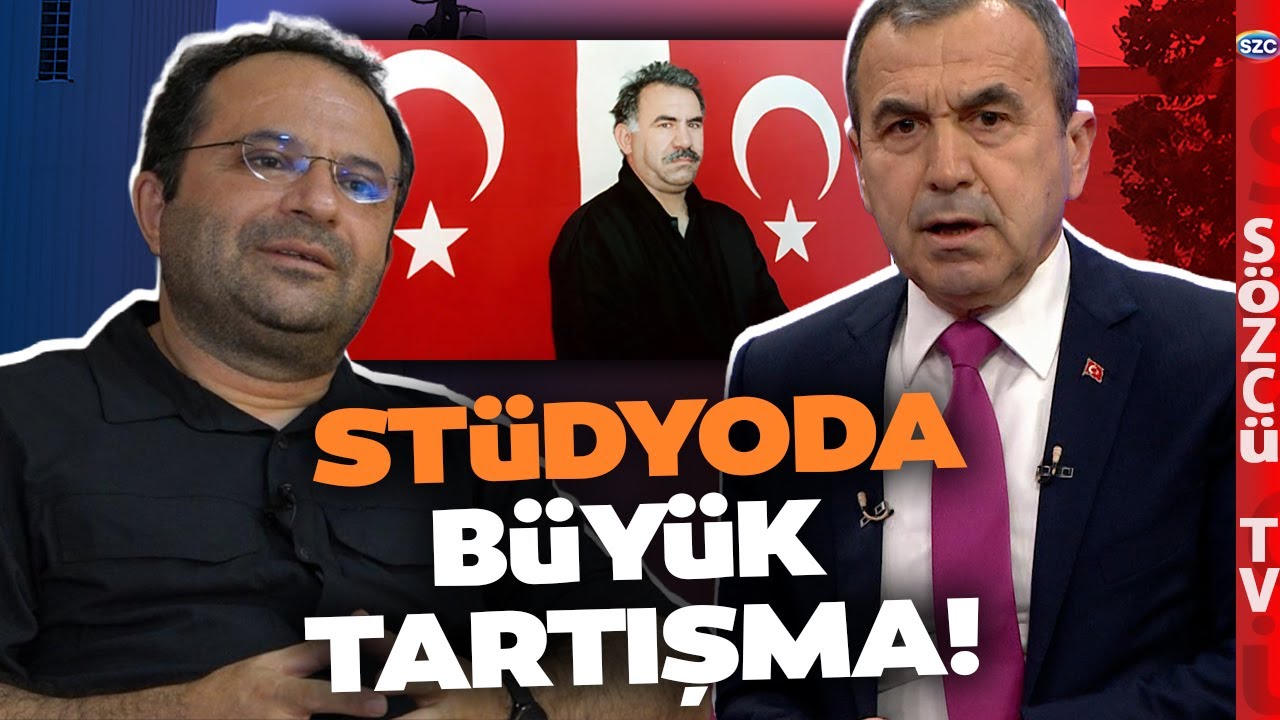 Naim Babüroğlu ile DEM'li Tayip Temel Arasında PKK Tartışması! 'Bu Haritayı Yırtıyorum Desin'