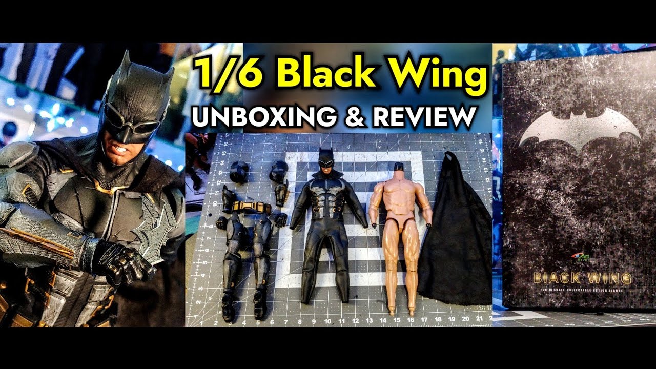 1/6 Black Wing By Art / Batman Tactical Suit UNBOXING & REVIEW