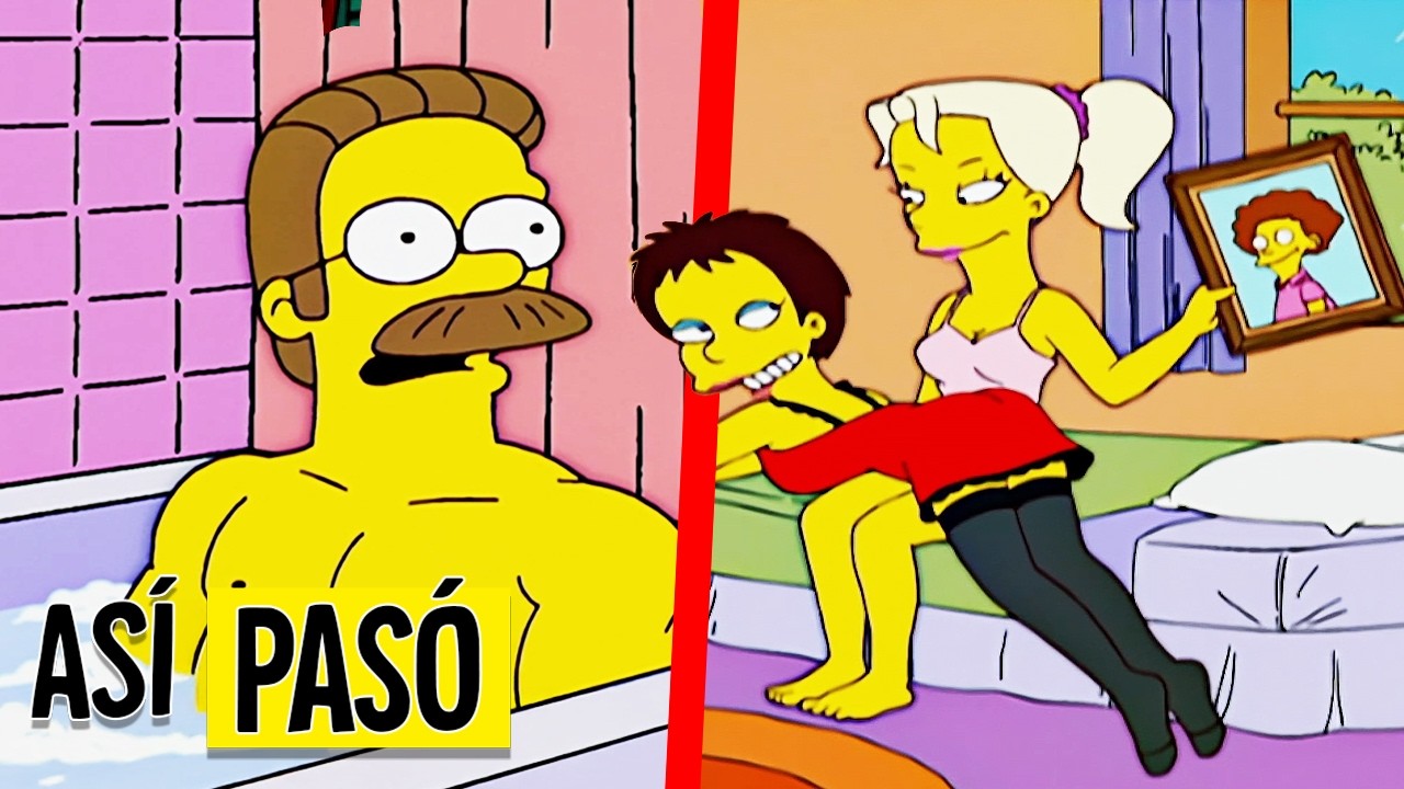LAS CHICAS ONLY FANS DE FLANDERS | LOS SIMPSONS - RESUMEN EN 22 MINUTOS