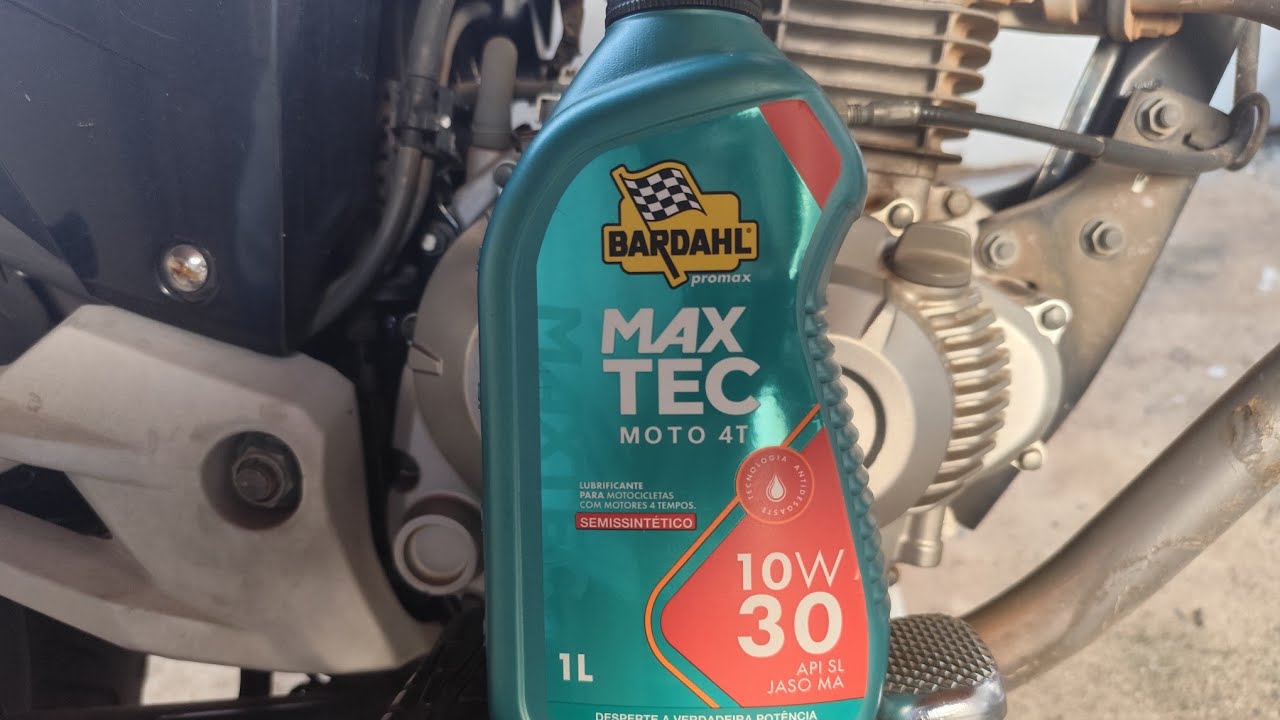 Bardahl Maxtec 10w-30 semissintetico 4T | Léo Oliveira