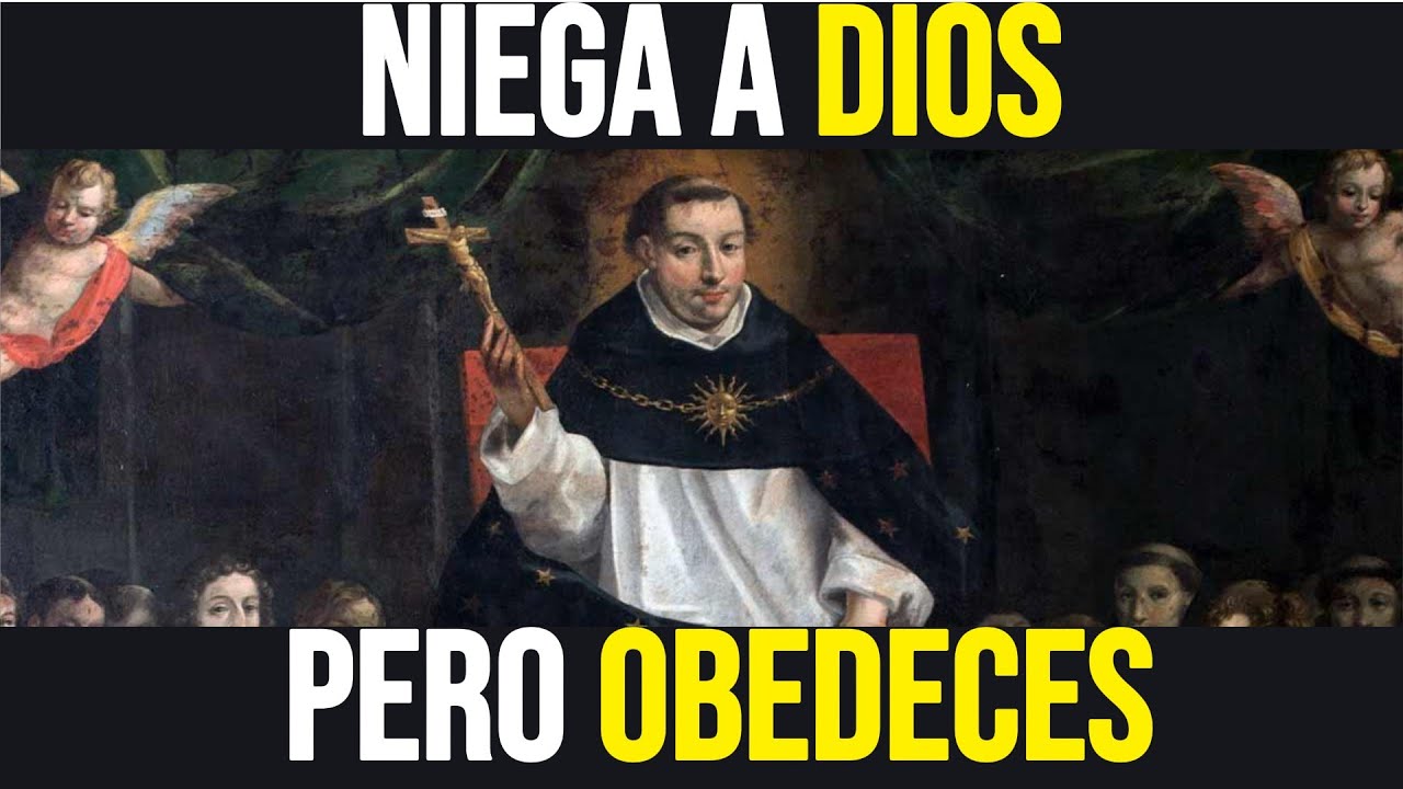 No crees en Dios, pero vives como si Él existiera — Tomás de Aquino