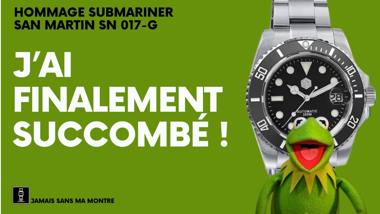 San Martin SN017-G. Hommage Sub, J’ai finalement succombé!