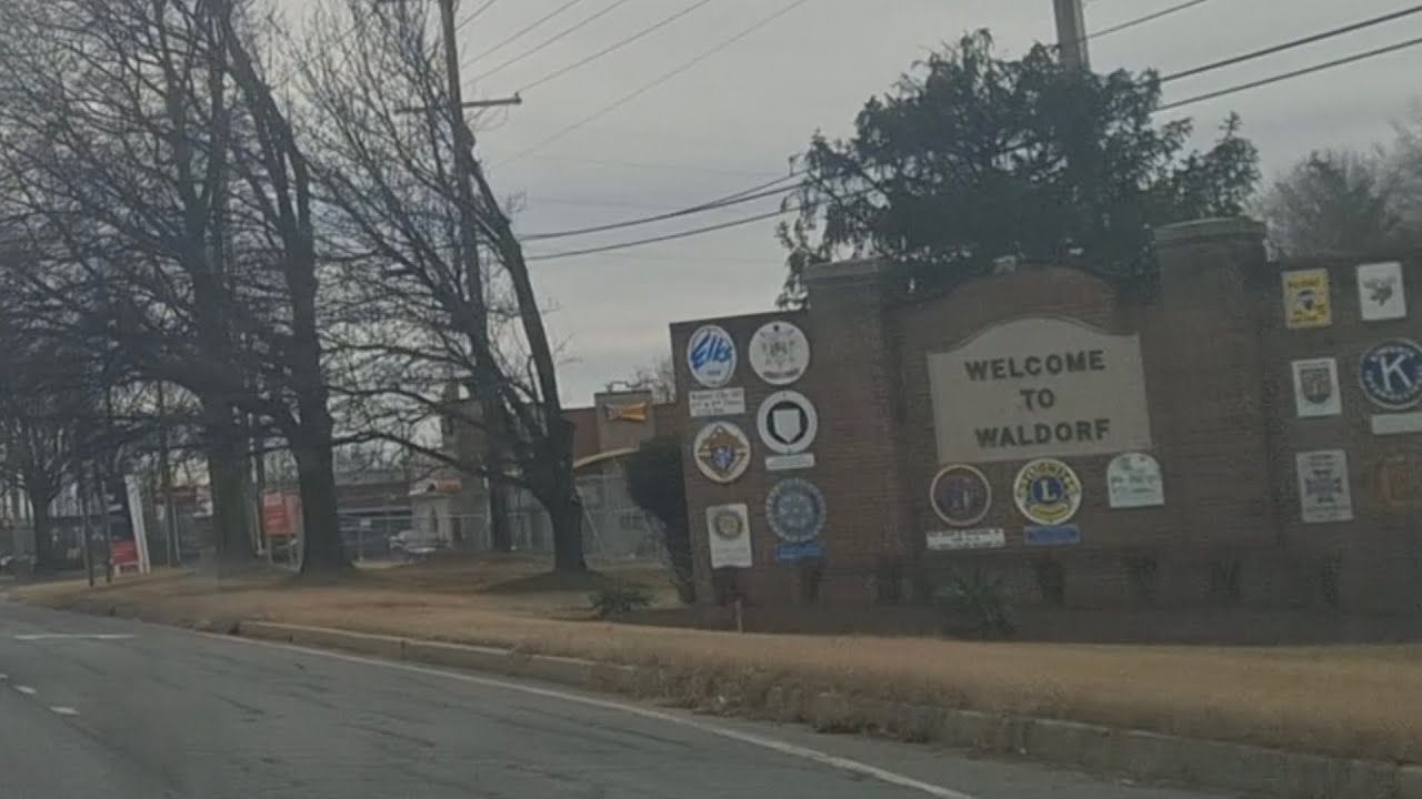 U.S HWY. 301 SOUTH BOUND ( CRAIN HWY.) TOWARDS WALDORF MARYLAND WELCOME TO CHARLES COUNTY MD.