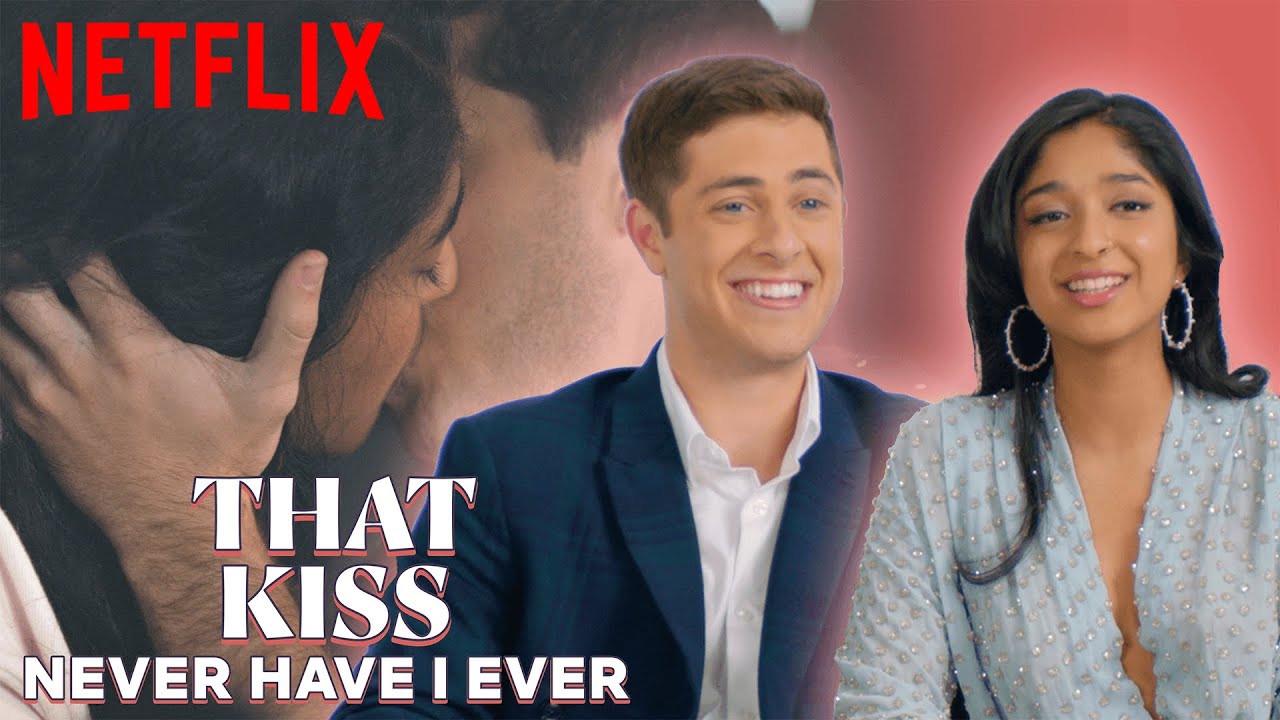 Maitreyi and Jaren Break Down Their Kiss in Never Have I Ever | Netflix