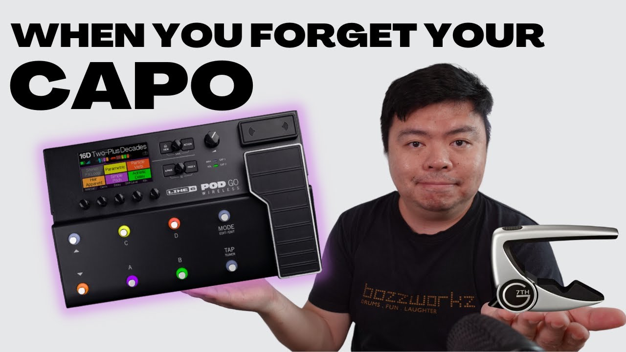 Simple Pitch Block: When You Forget Your Capo (Line 6 POD Go/Helix/HX Stomp)