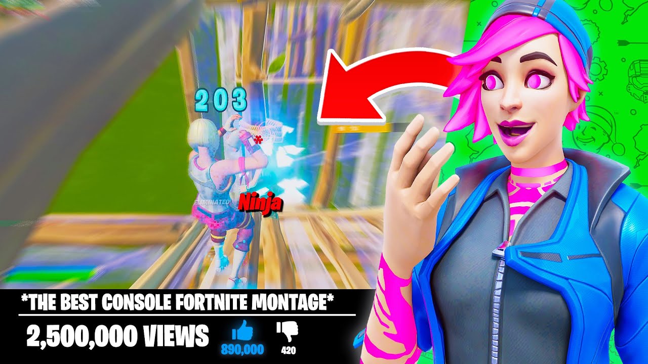 REACTING To The BEST Fortnite Montages in Season 2! (BEST CONTROLLER PLAYERS!)