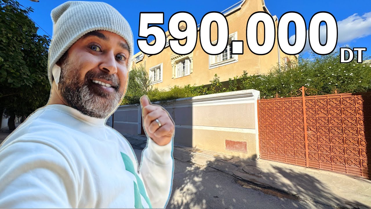 🌟 فيلا جميلة و تقليدية وسط  نابل بسعر مغري – لا تفوت الفرصة ! 💸😍