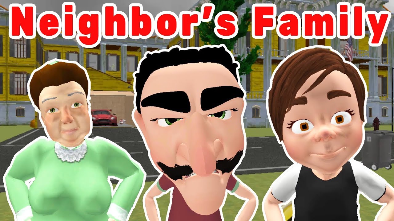 Neighbor's Secret Family Escape 3D Level 1 To Level 5