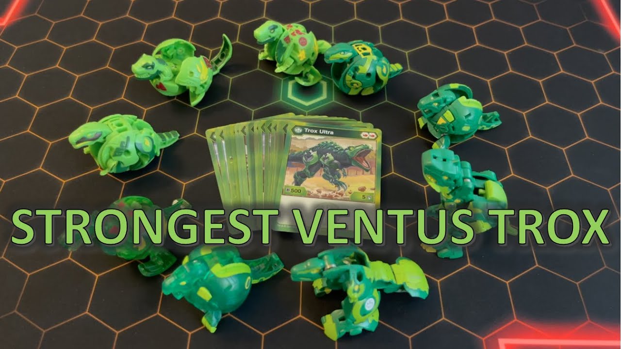 Bakugan - Strongest Ventus Trox - Trading Card Game