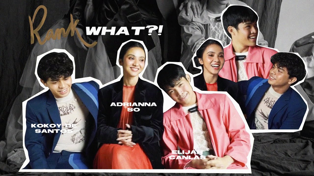 Rank What feat. Kokoy De Santos, Elijah Canlas, and Adrianna So