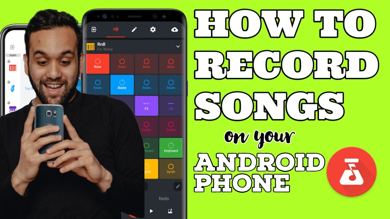 How To Record Song Covers On Android Phone ▶ Bandlab Tutorial Video