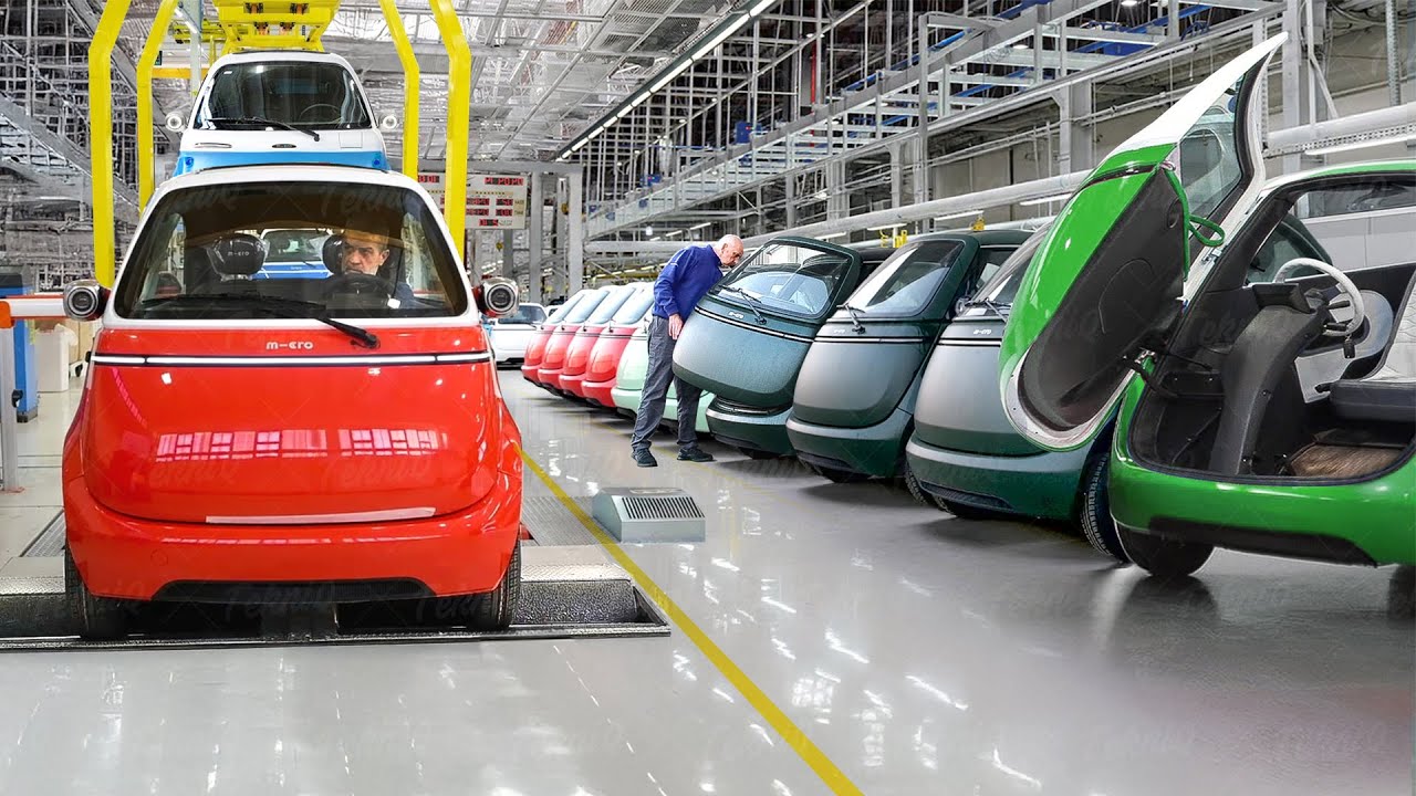 Producing Super Tiny but Powerful Electric Cars in Italy