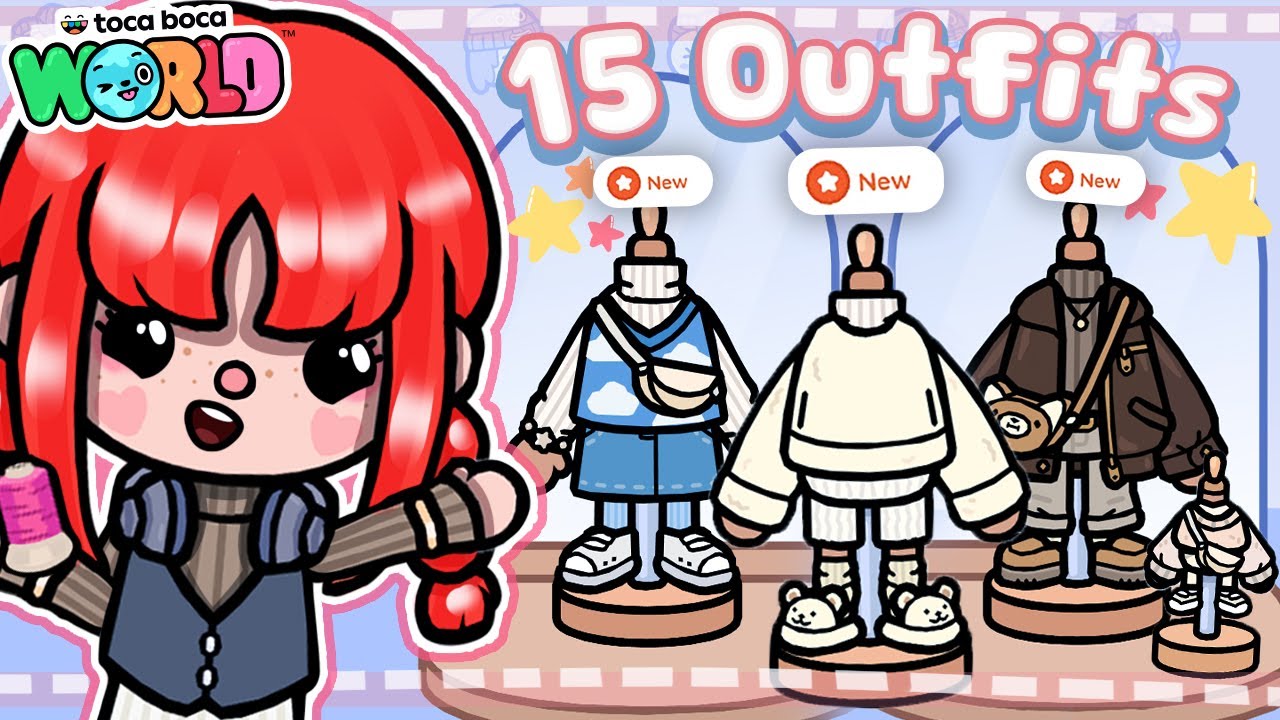 15 OUTFITS IDEEN in TOCA BOCA, die DU SELBER ERSTELLEN KANNST 👗
