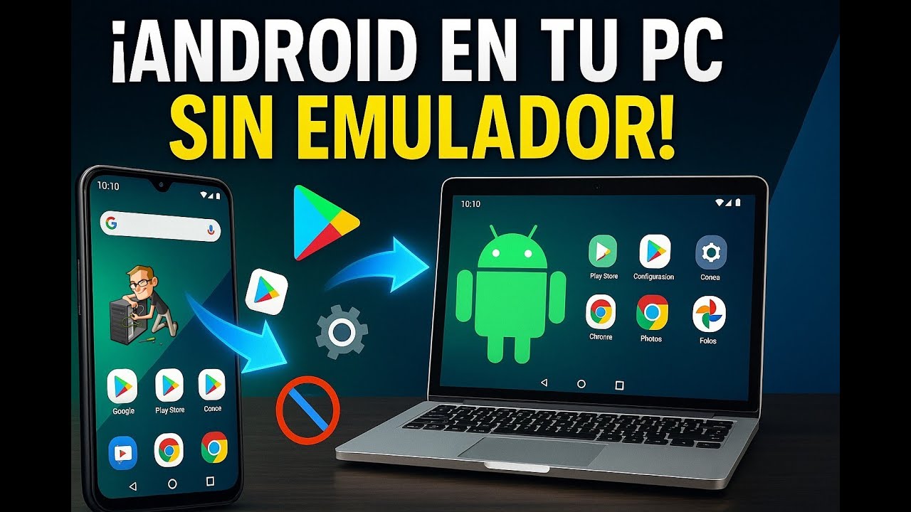 💻📱 ¡Cómo Tener ANDROID en tu PC con WINDOWS SIN Emulador! 😱🚫🕹️