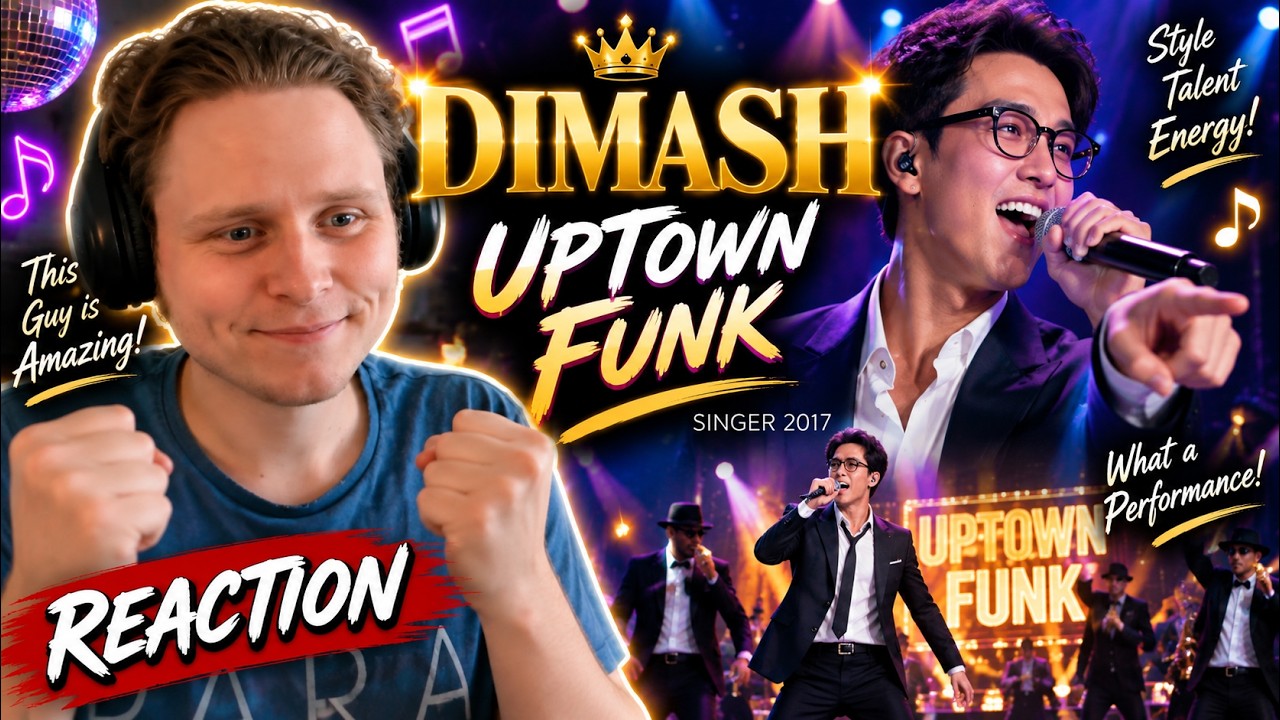 blind commentary THE SINGER 2017  Dimash 《Uptown Funk》 Ep.5