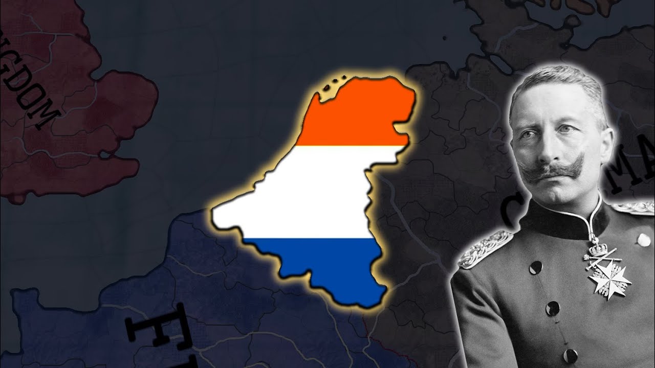 What if the Dutch Empire had joined the Central Powers in WW1 - Hoi4 Timelapse