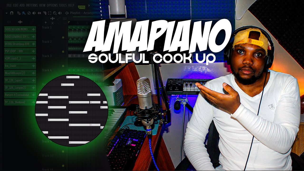 Soulful AMAPIANO Tutorial In FL STUDIO 2025