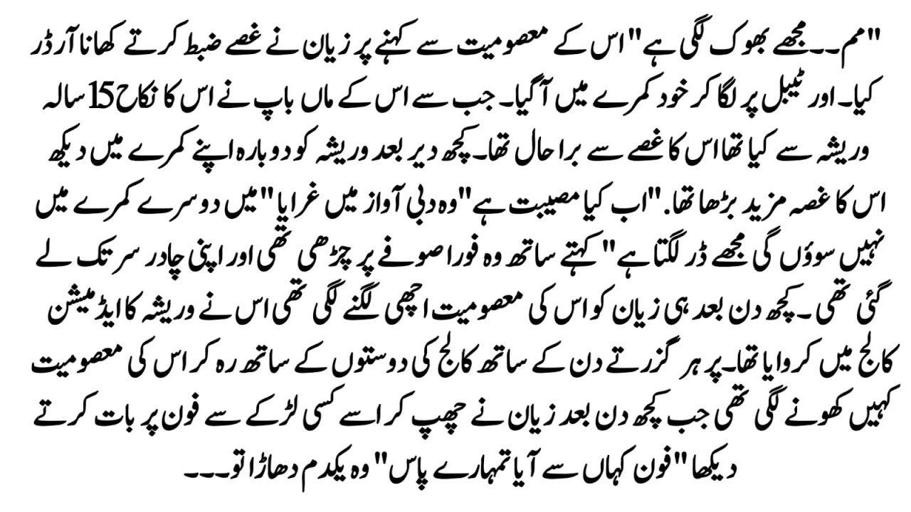 Urdu Novel 