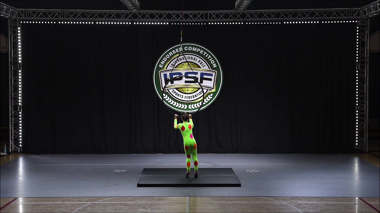 Mistrzostwa Polski Aerial Hoop IPSF 2019 - ANTONINA KITA - VI miejsce Elite Novice Mixed