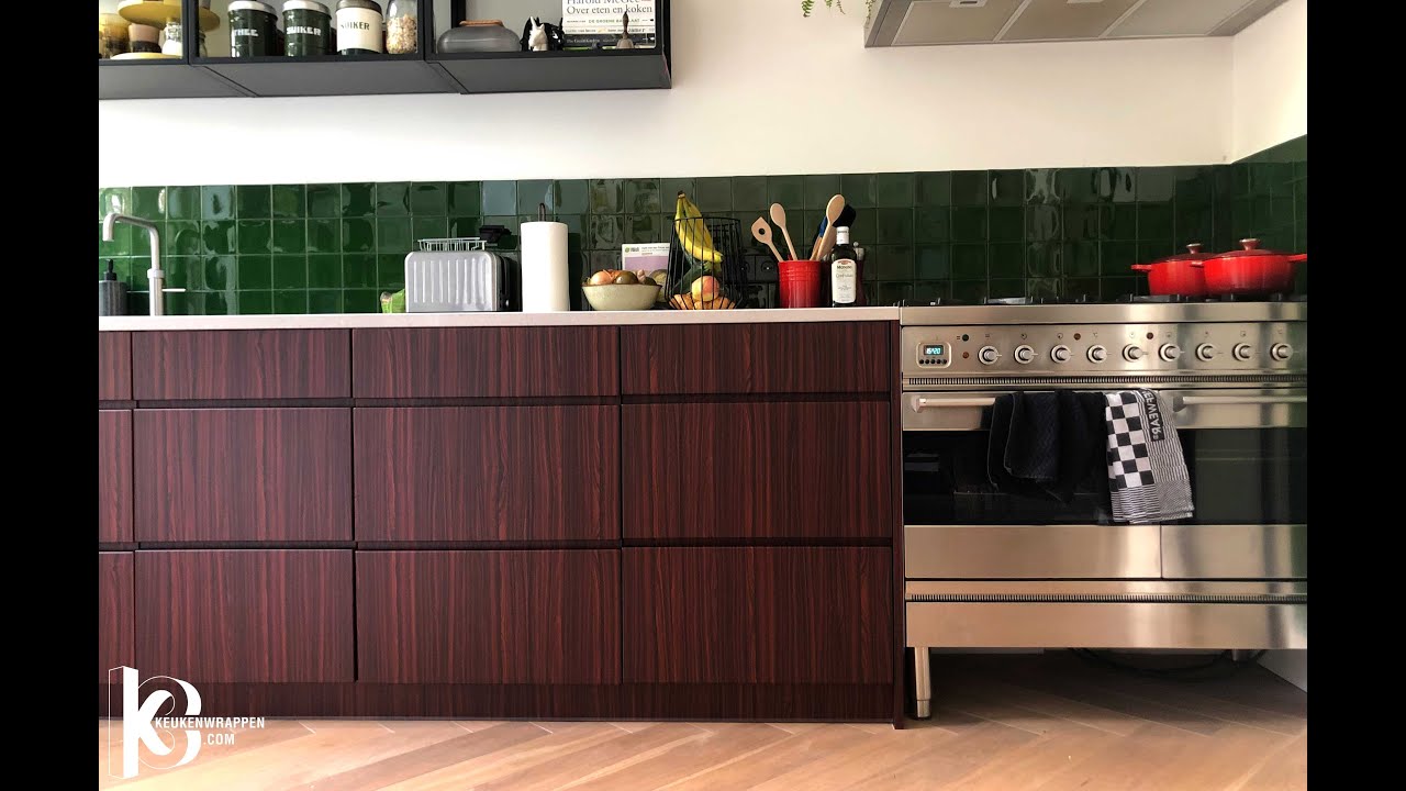 Houtlook keuken wrap