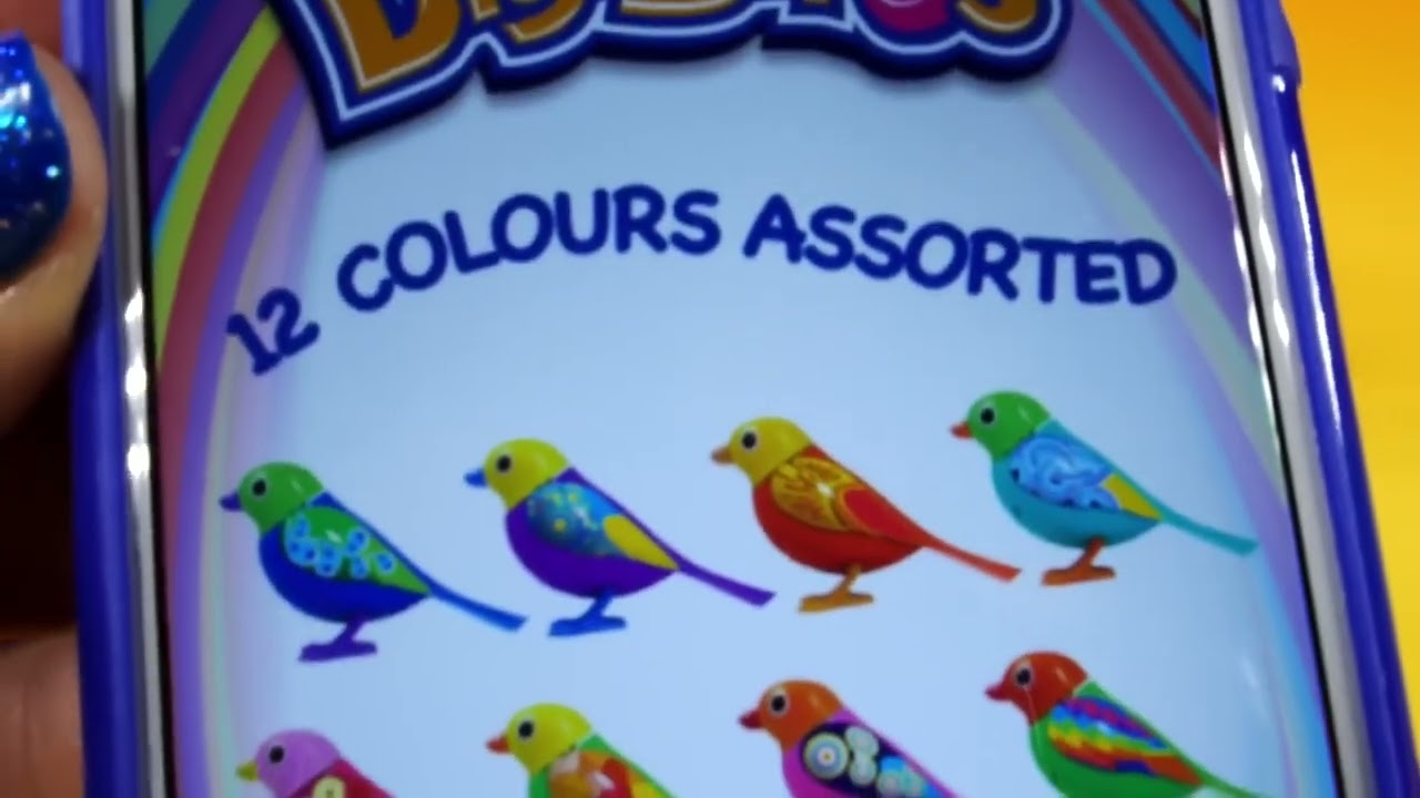 Digibirds Digital Birds Opening _ Cute Electronic Singing Bird Toys Opening with Cher Bear Toys