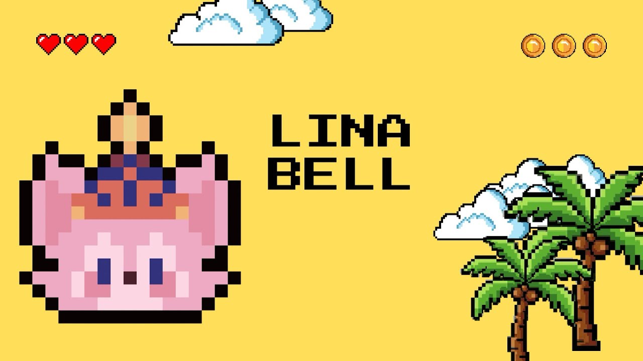Cute Linabell Pixel Art Tutorial || How to Draw Disney Linabell Step by Step